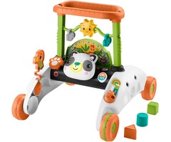 Fisher Price Chariot de marche interactif panda 2-en-1 - 61% de remise