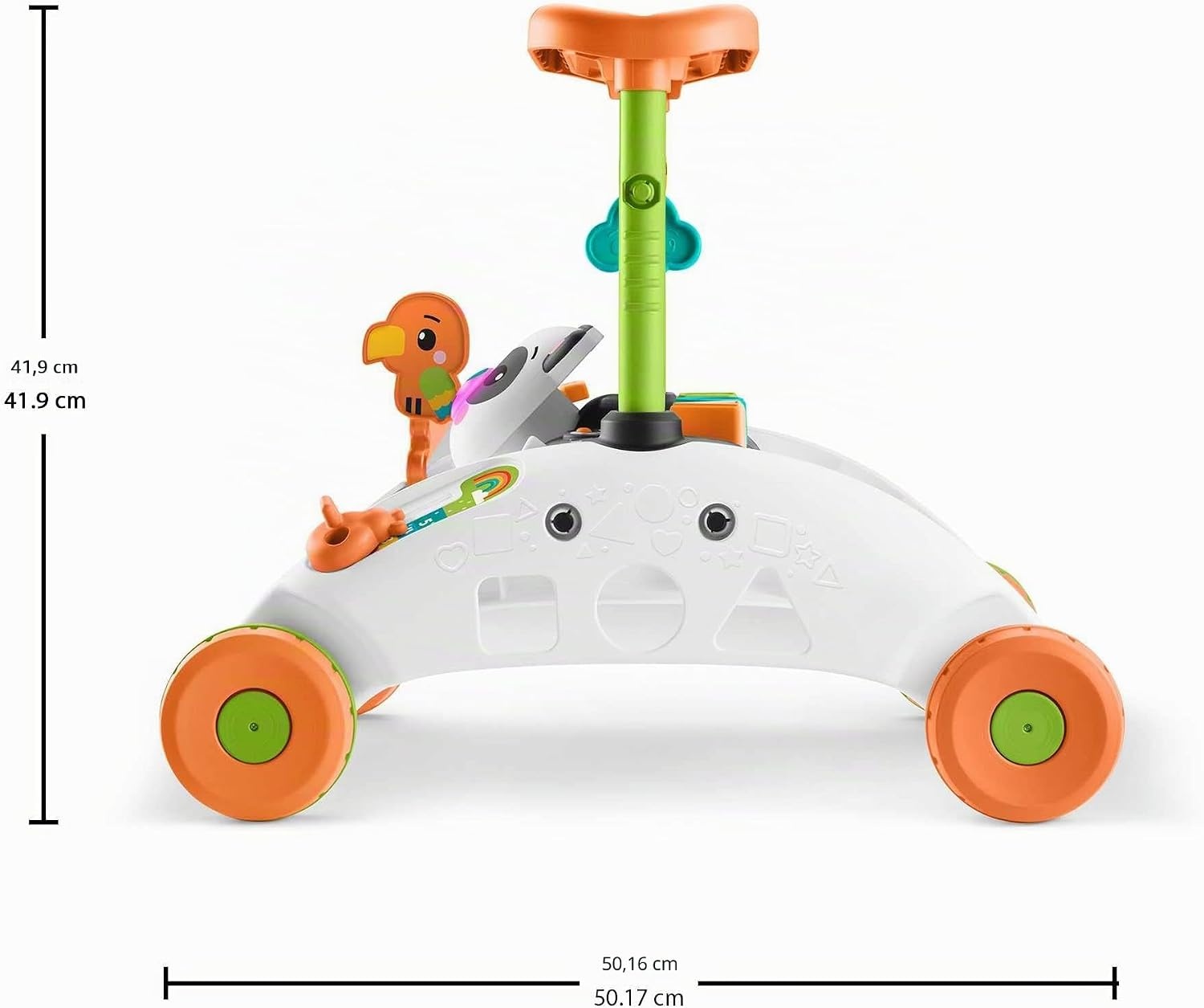 Fisher Price Chariot de marche panda 2-en-1 interactif - Jusqu'à 33% de remise