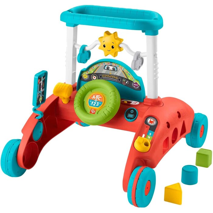 Fisher Price Chariot de marche panda 2-en-1 interactif - Jusqu'à 33% de remise