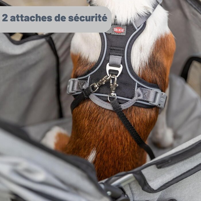 Poussette pour chien pliable - Jusqu'à -34% sur votre équipement animal