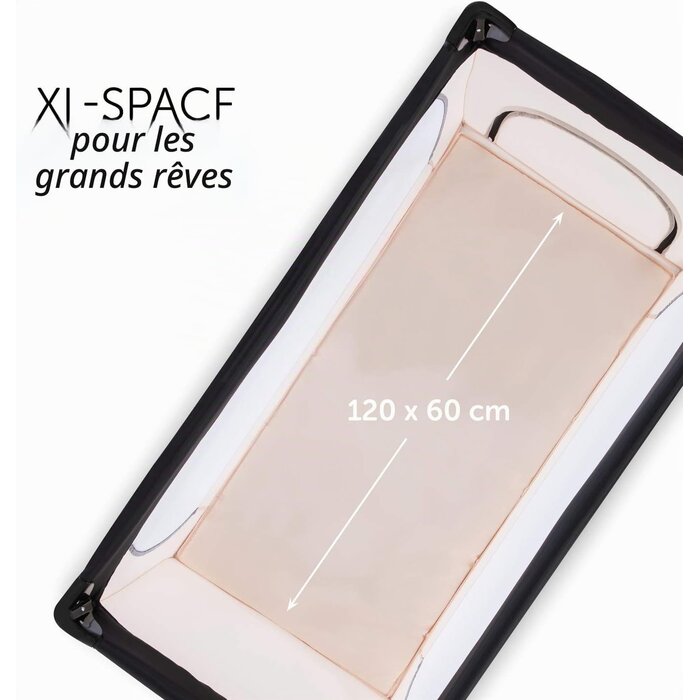 Lit de voyage pliable 120x60cm - Jusqu'à 34% de remise