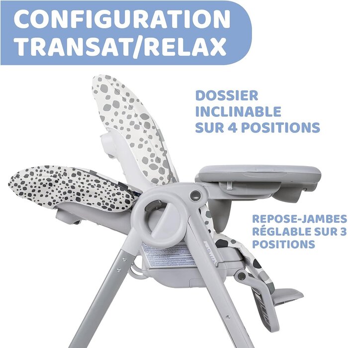 Chicco Chaise haute évolutive 5-en-1 - Jusqu'à -35% sur les retours client