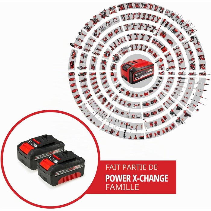 Lot de 2 Batteries 18V 4.0Ah - Compatible Power X-Change - Jusqu'à -33%