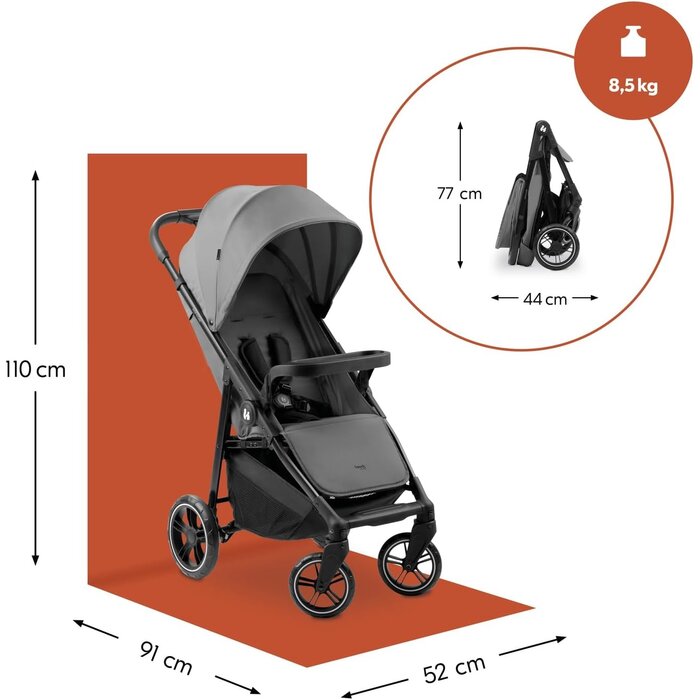 Poussette citadine compacte - Jusqu'à 22 kg - Remise jusqu'à 35% sur l'outlet