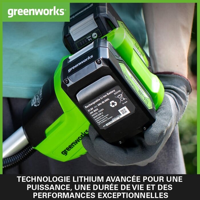 Batterie 24V 4Ah pour outils de jardin - Jusqu'à 33% de remise
