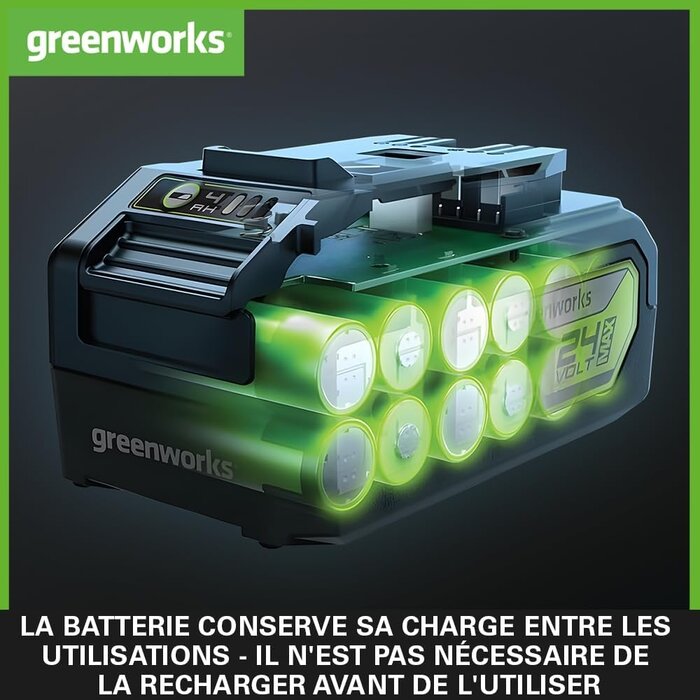 Batterie 24V 4Ah pour outils de jardin - Jusqu'à 33% de remise