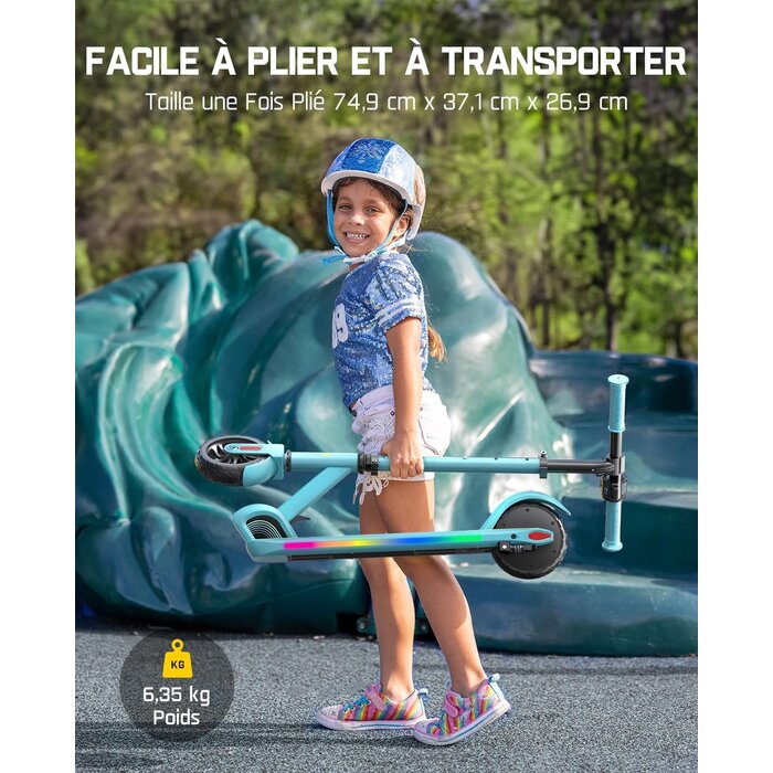 Trottinette électrique enfant réglable - Jusqu'à -35% sur le modèle déballé