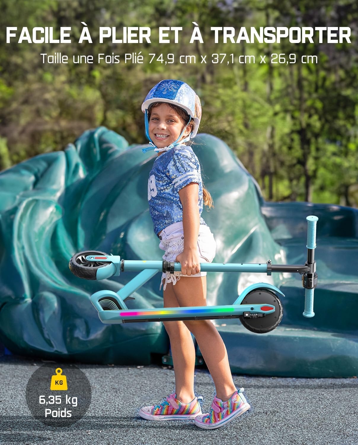 Trottinette électrique enfant réglable - Jusqu'à -35% sur le modèle déballé