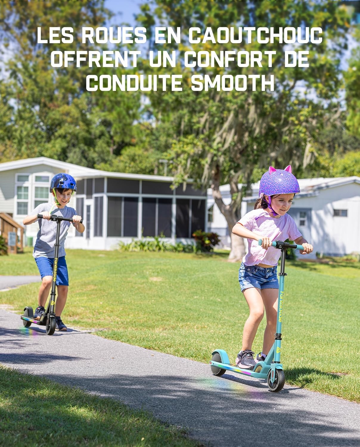 Trottinette électrique enfant réglable - Jusqu'à -35% sur le modèle déballé