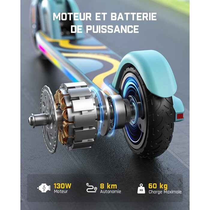Trottinette électrique enfant réglable - Jusqu'à -35% sur le modèle déballé