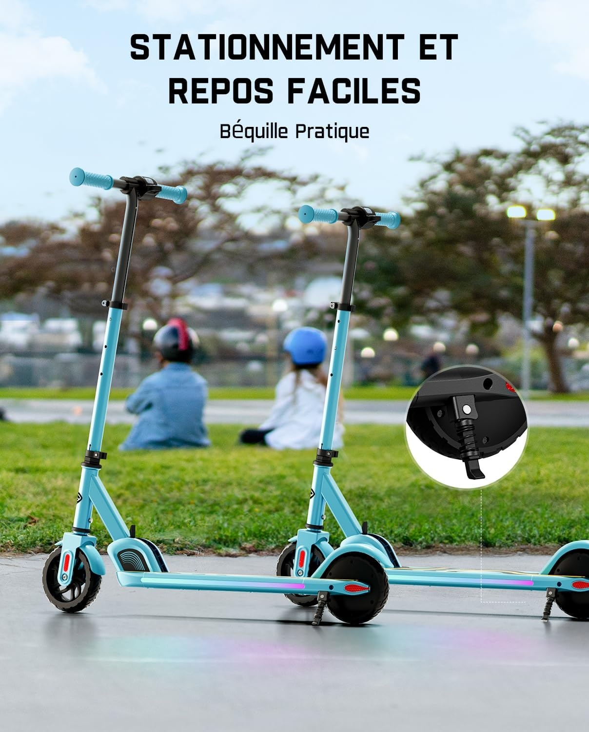 Trottinette électrique enfant réglable - Jusqu'à -35% sur le modèle déballé