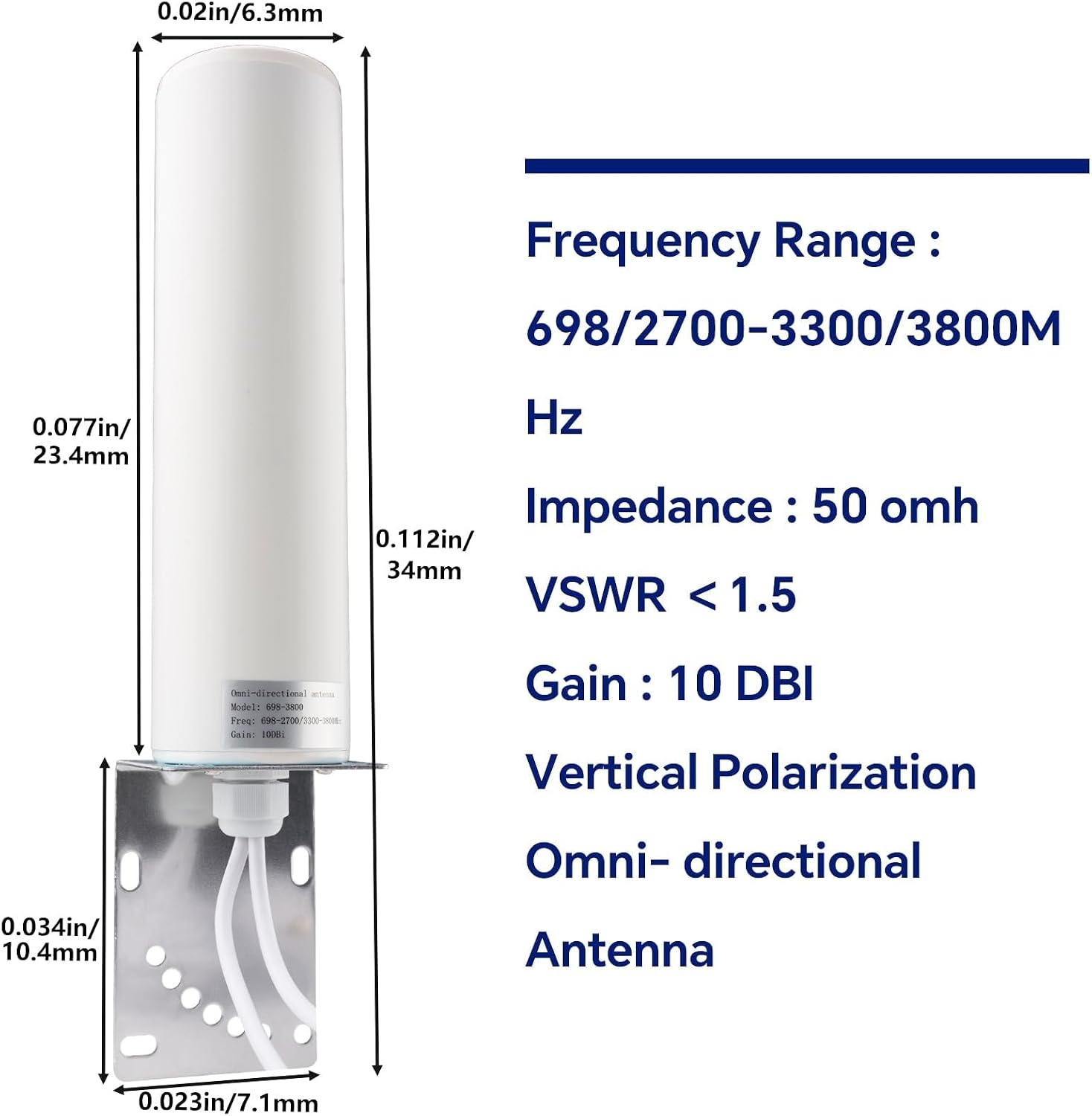 Antenne Extérieure 4G 5G 10dBi - Jusqu'à -33% sur modèles reconditionnés