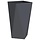Jardinière haute acier anthracite 40x40x75cm - Jusqu'à -29%