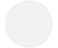 Vidaxl Protège-table rond 110 cm PVC mat - Jusqu'à 48% de réduction