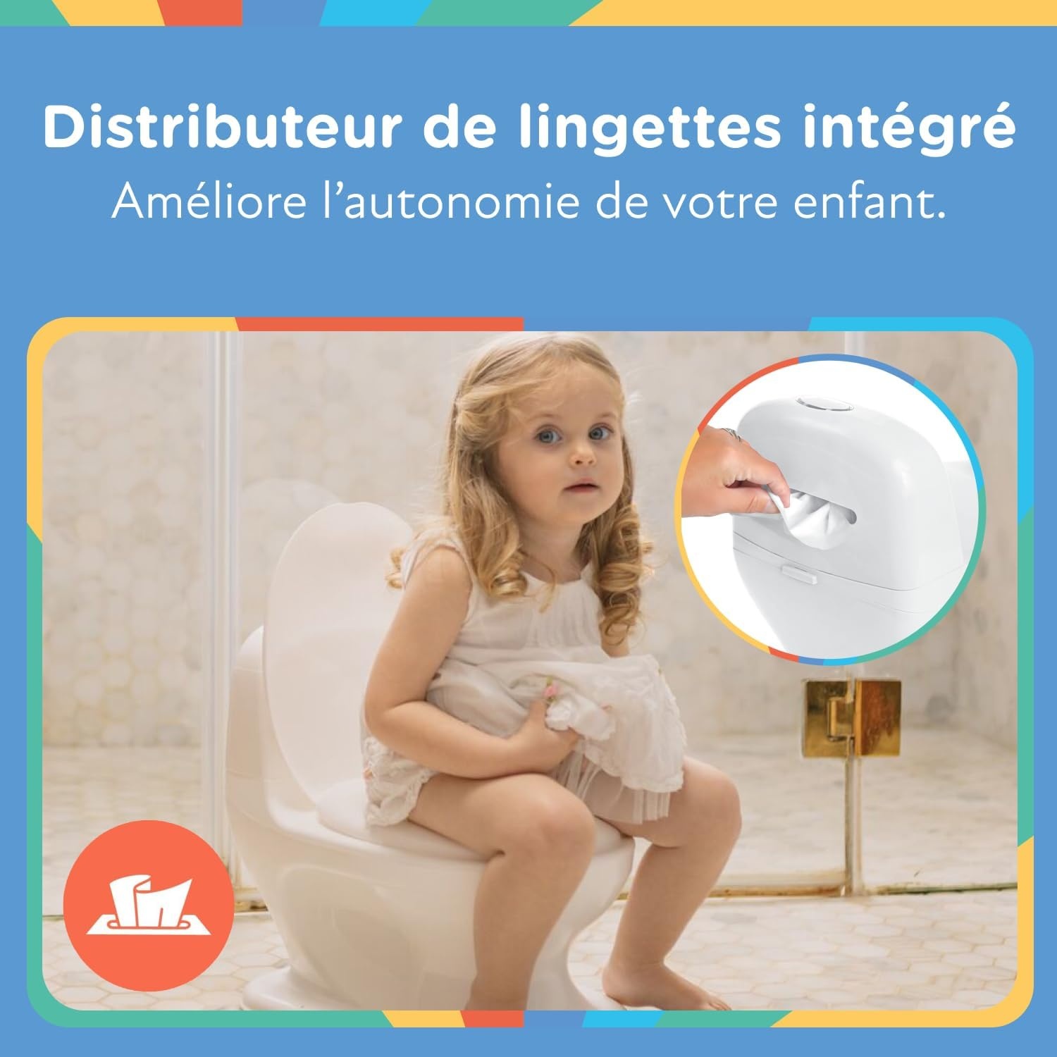 Pot d'apprentissage réaliste avec son de chasse d'eau - Jusqu'à -33%