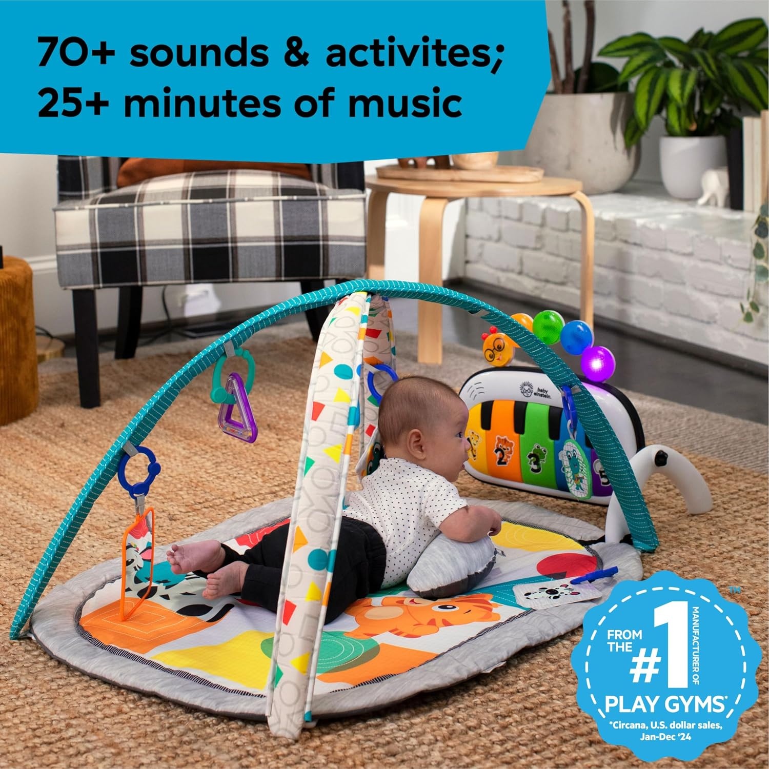 Tapis d'éveil musical 4 en 1 avec piano - Jusqu'à 34% de remise