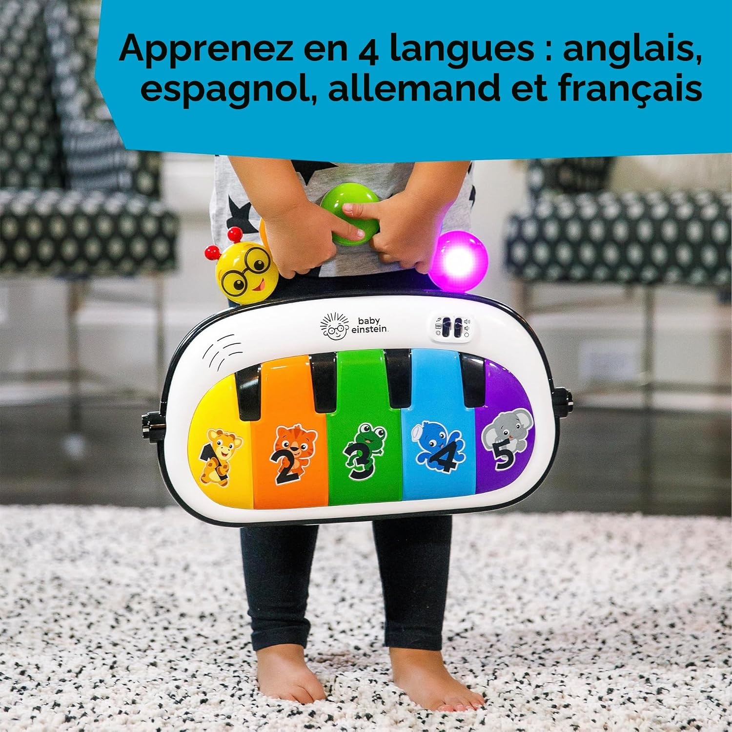 Tapis d'éveil musical 4 en 1 avec piano - Jusqu'à 34% de remise