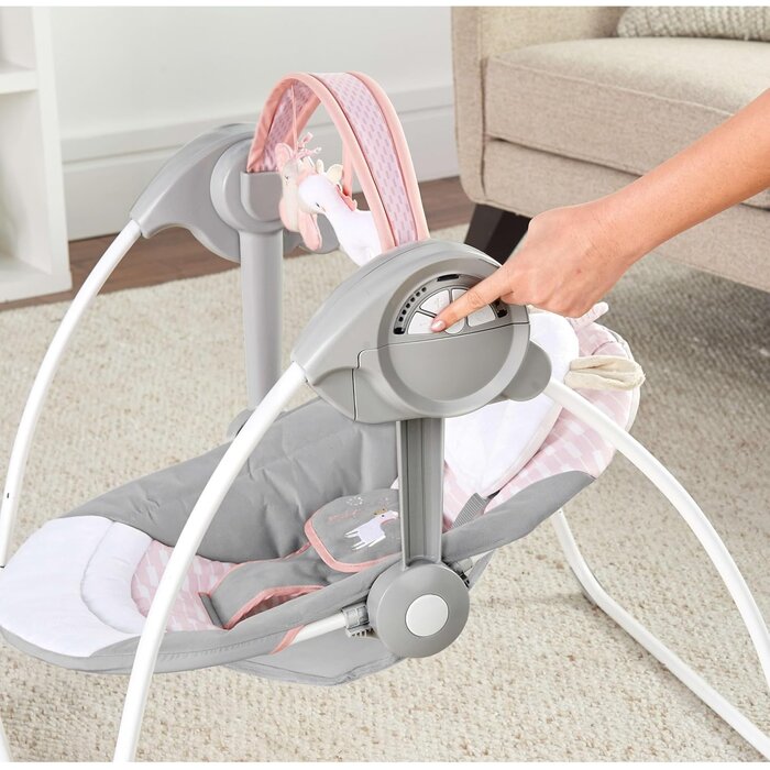 Balançoire bébé portable rose - Jusqu'à 34% de réduction
