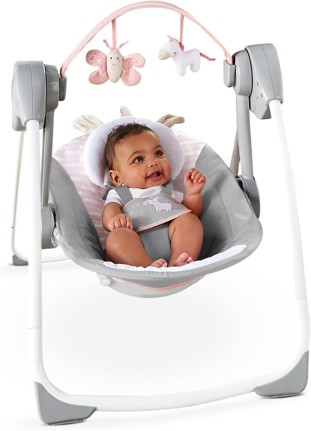 Balançoire bébé portable rose - Jusqu'à 34% de réduction