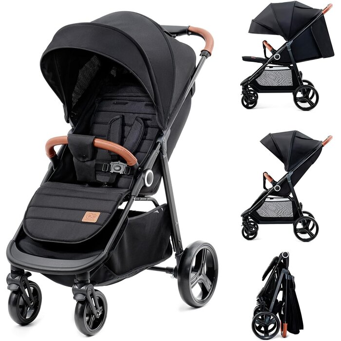 Poussette compacte GRANDE PLUS - Gris - Jusqu'à 35% de réduction