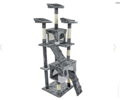 Viking Choice Arbre à chat XXL 170 cm avec maisonnette : jusqu'à -28% sur votre coup de cœur