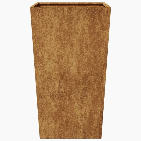 Lot de 2 Bacs à Fleurs en Acier Corten 45x75cm - Jusqu'à -34%