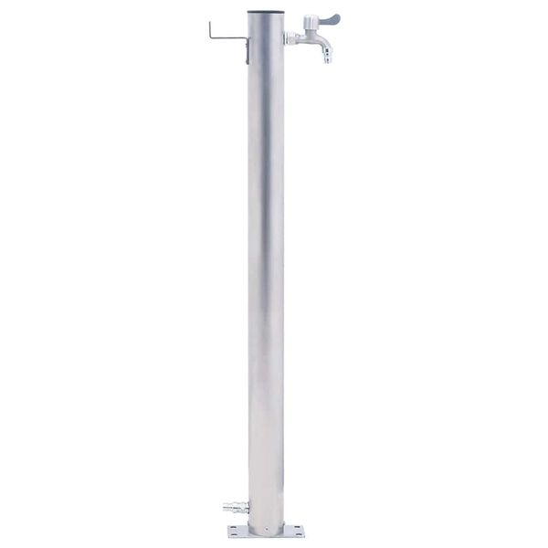 Borne d'arrosage en inox 80 cm - Jusqu'à -33% sur votre aménagement extérieur