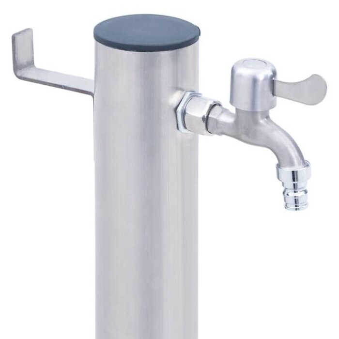Borne d'arrosage en inox 80 cm - Jusqu'à -33% sur votre aménagement extérieur