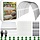 Kit tunnel de jardin 3x15m avec filet anti-insectes - Jusqu'à -30%