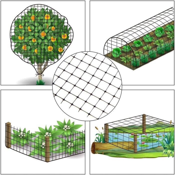 Filet de jardin 2m x 30m anti-UV - Protection oiseaux jusqu'à -31%