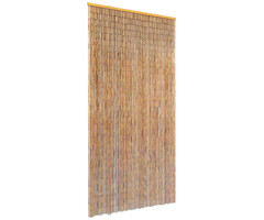 Vidaxl Rideau anti-mouches en bambou 90x220 cm - Jusqu'à -34% sur votre achat