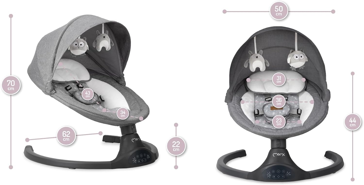 Balançoire bébé connectée, pliable - Jusqu'à 34% de réduction