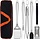 Set d'ustensiles BBQ 6 pièces en inox - Jusqu'à -32% sur le retour