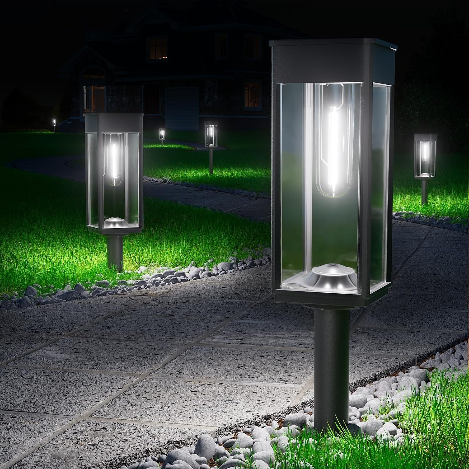 Lot de 6 lampes solaires étanches IP65 - Jusqu'à -32% sur notre sélection