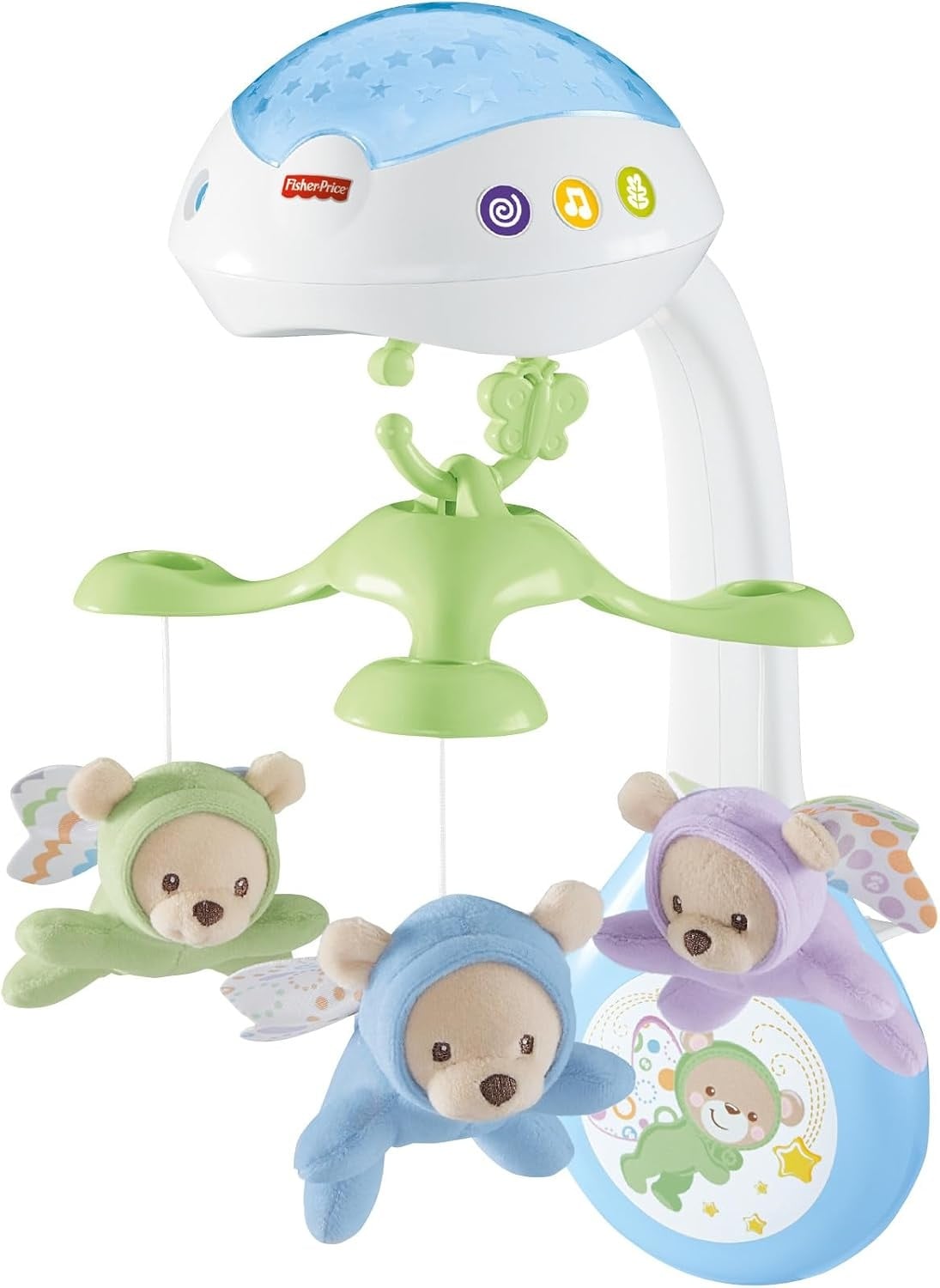 Mobile projecteur 3-en-1 pour bébé - Jusqu'à 32% de remise