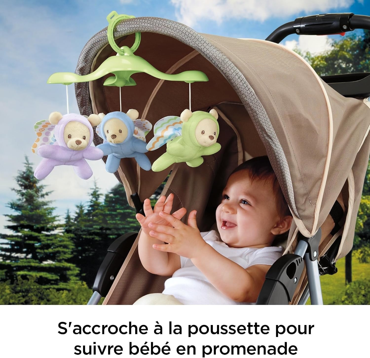 Mobile projecteur 3-en-1 pour bébé - Jusqu'à 32% de remise