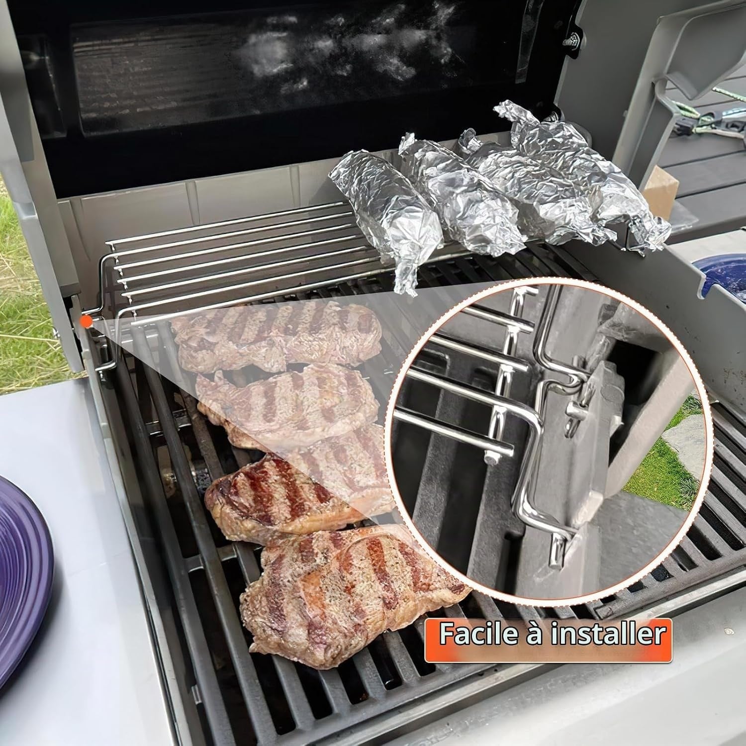 Grille de maintien au chaud pour barbecue - Jusqu'à 31% de réduction