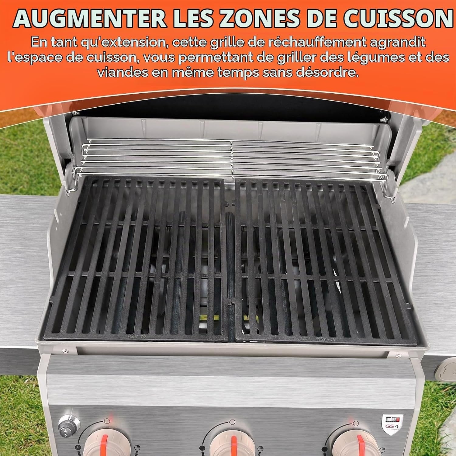 Grille de maintien au chaud pour barbecue - Jusqu'à 31% de réduction