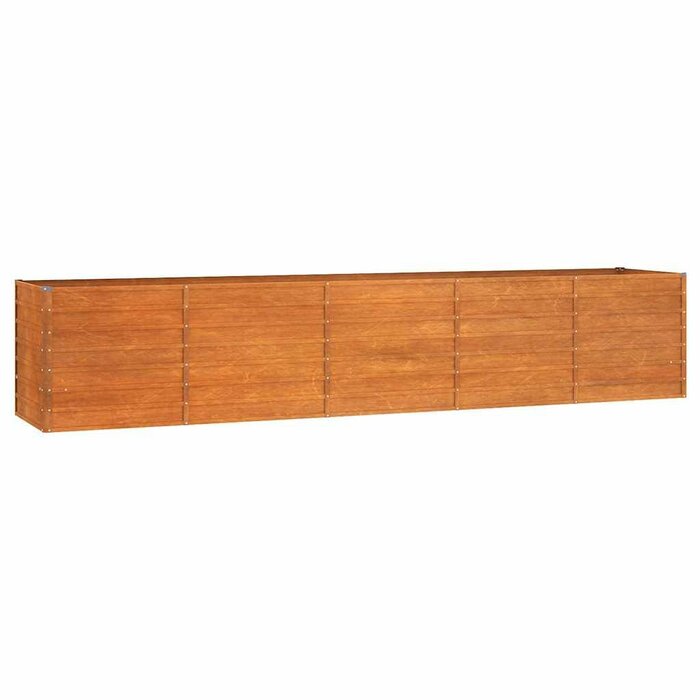 Jardinière en acier corten 400x80x77cm - Jusqu'à -35% sur les retours clients