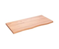 Vidaxl Plan de toilette en chêne massif 100x50cm - Jusqu'à -35% sur l'outlet