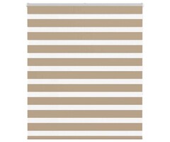 Vidaxl Store jour nuit zébré 130x150 cm Sable - Jusqu'à 33% de réduction