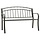 Banc de jardin en acier gris 120 cm - Jusqu'à 34% de remise