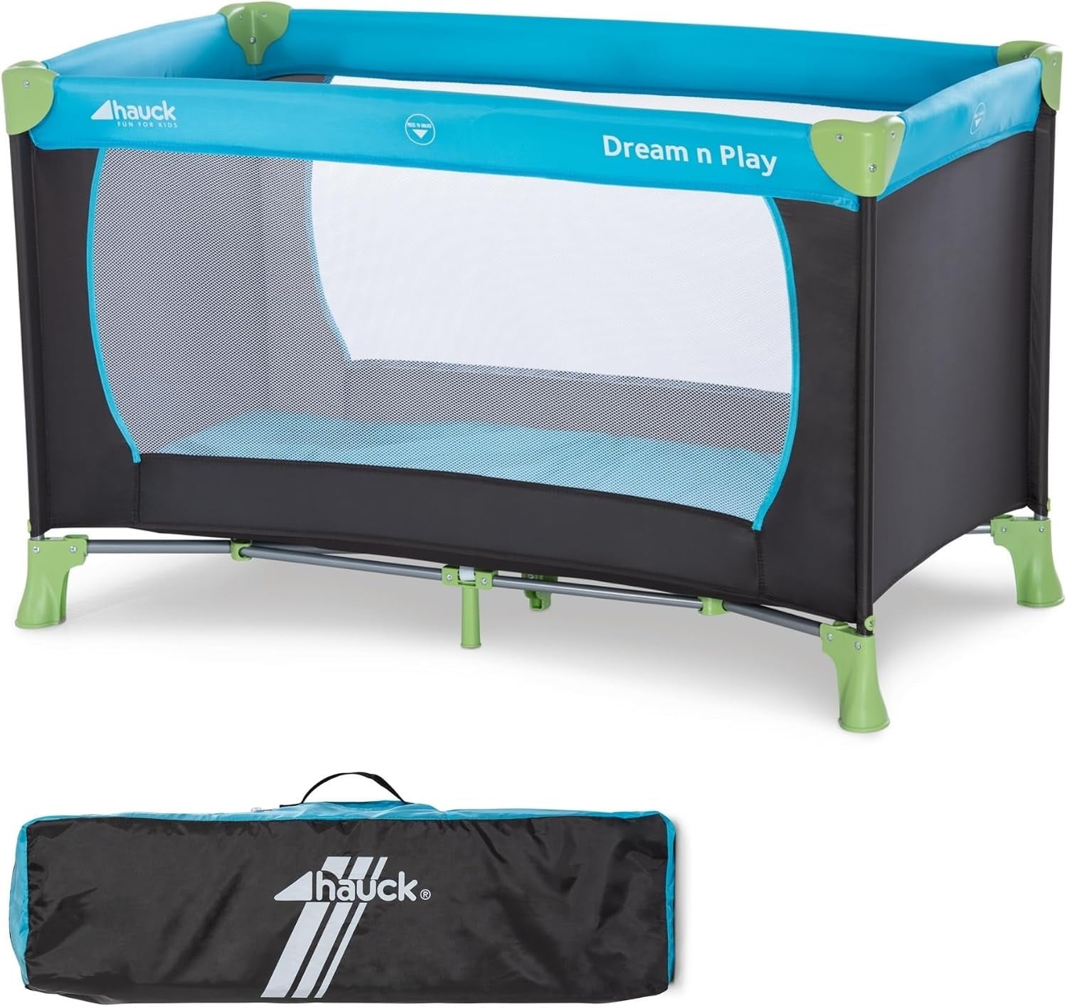 Lit de voyage pliable pour bébé - Bleu - Jusqu'à 33% de remise
