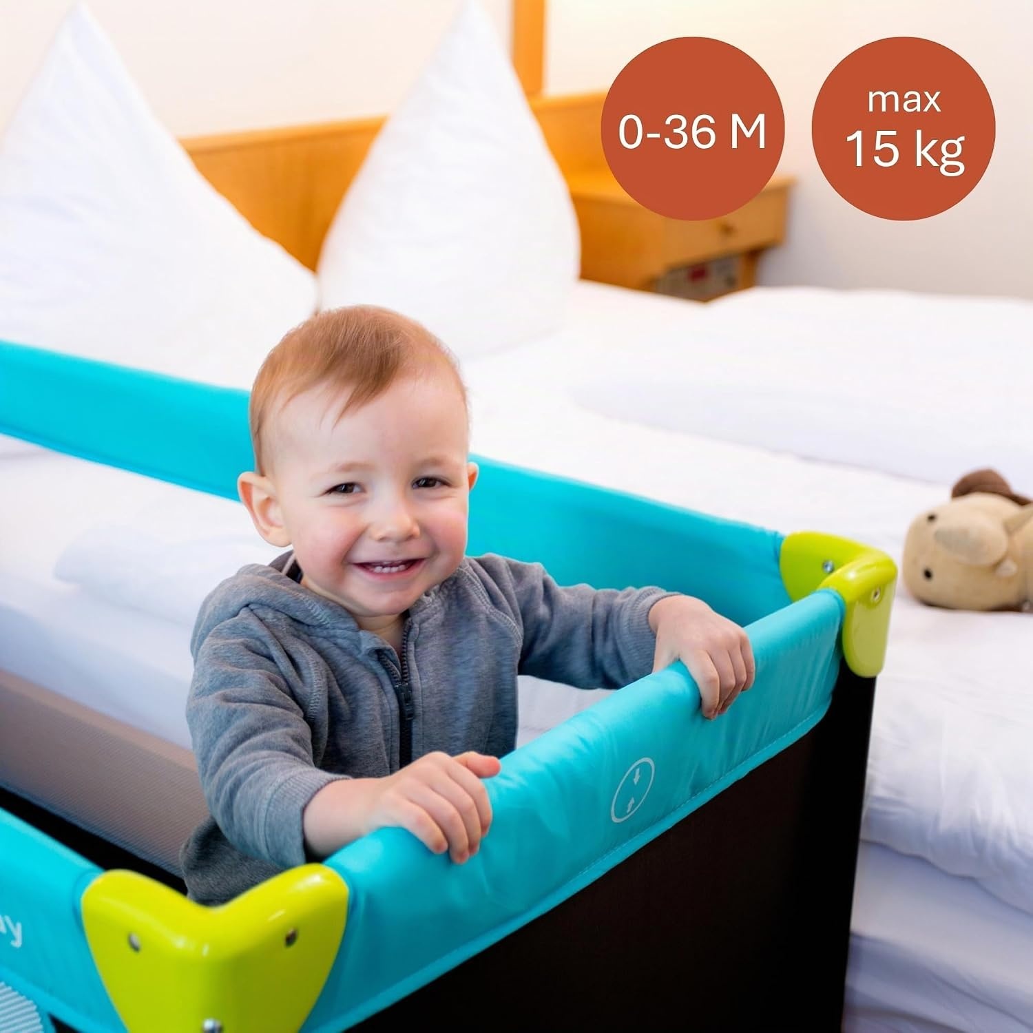 Lit de voyage pliable pour bébé - Bleu - Jusqu'à 33% de remise