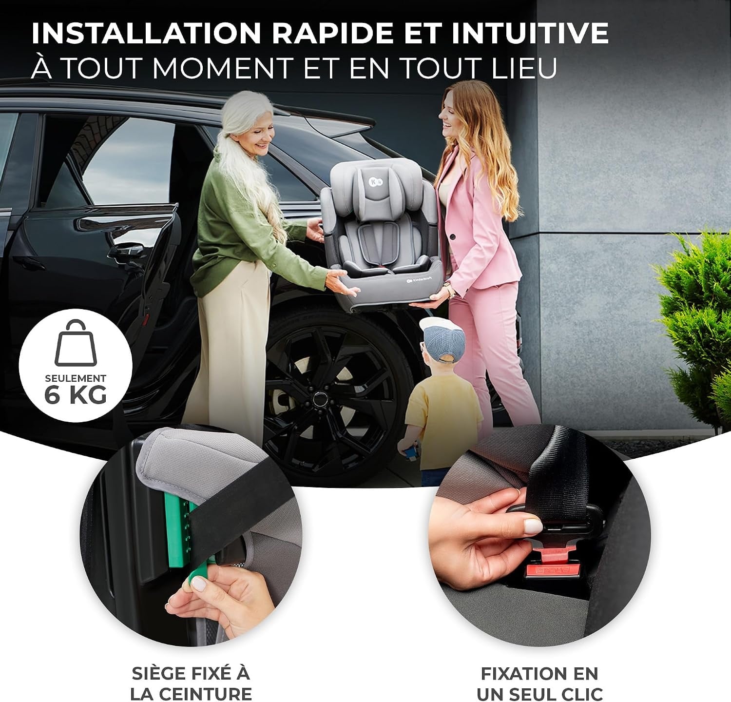 Siège auto évolutif i-Size 76-150 cm - Jusqu'à 34% de réduction