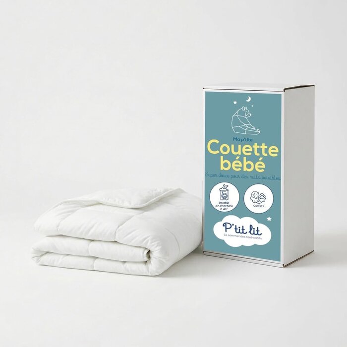Couette bébé 75x120 cm Anti-allergique - Jusqu'à 31% de remise