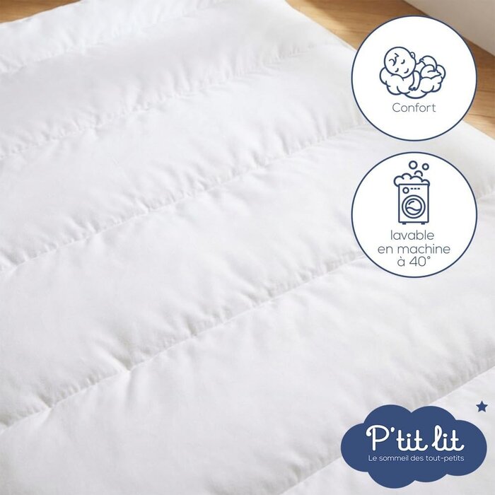 Couette bébé 75x120 cm Anti-allergique - Jusqu'à 31% de remise
