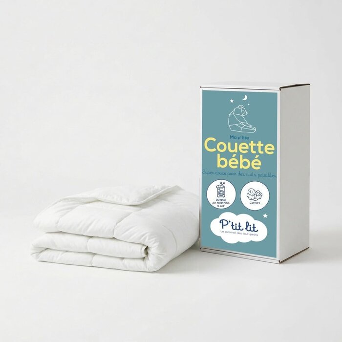 Couette bébé 75x120 cm Anti-allergique - Jusqu'à 31% de remise