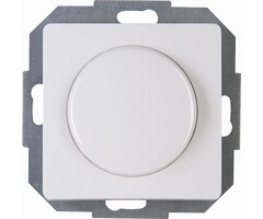 Variateur rotatif LED et incandescent - Blanc arctique - Jusqu'à -33%