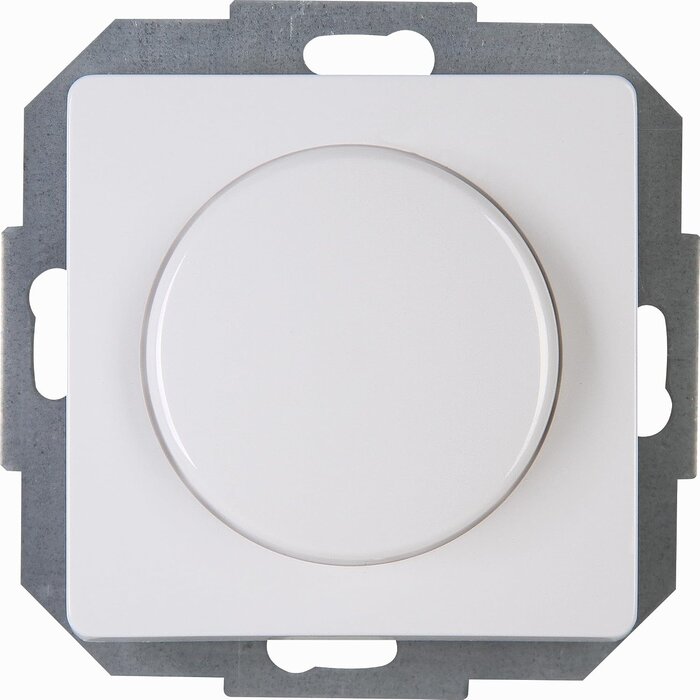 Variateur rotatif LED et incandescent - Blanc arctique - Jusqu'à -33%